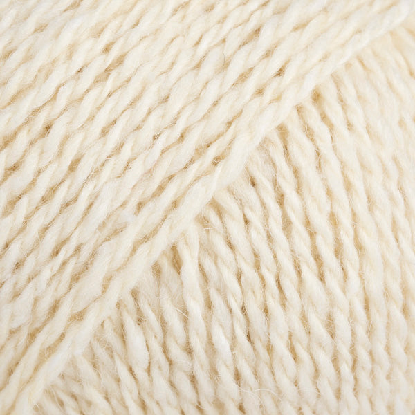 DROPS SOFT TWEED Yarn DZIJA krāsa SOFT TWEED 01 off white dziju veikals dzijas.com