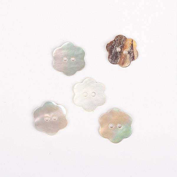 Цветок-пуговка (белый) 15 мм 600