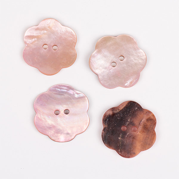 Цветок-пуговка (розовый) 25 мм 602