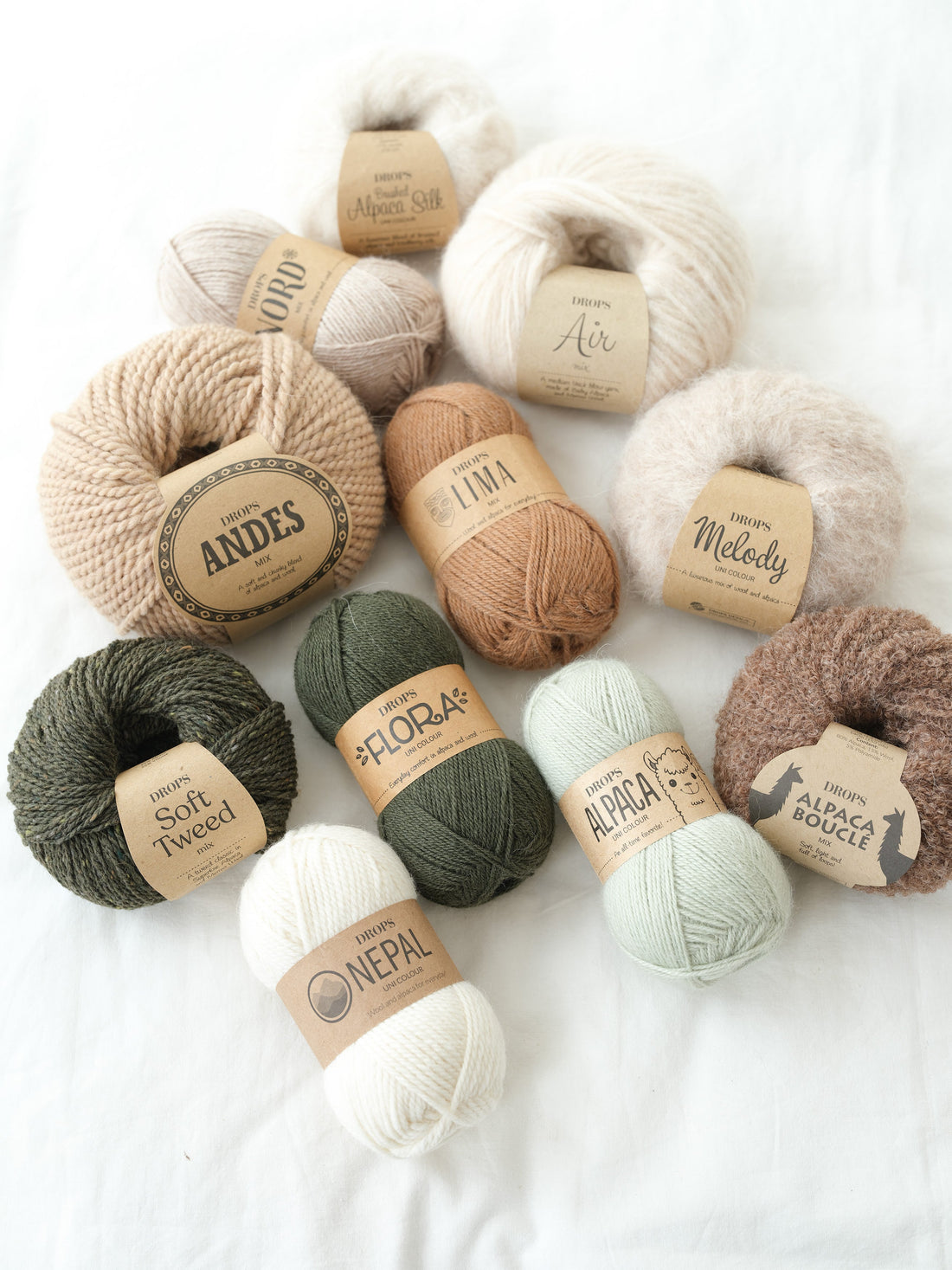 Dzijas veidi – pamācība adītājiem