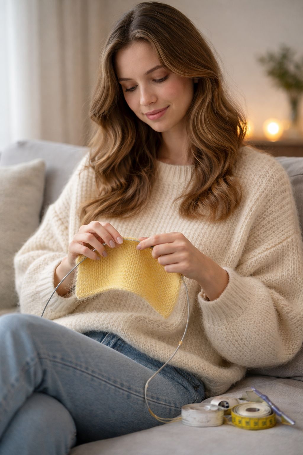 Adīšanas paraugs: kā pareizi noadīt un izmērīt blīvumu, lai trāpītu izmērā