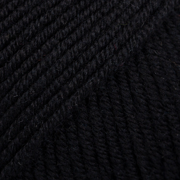 DROPS MERINO EXTRA FINE  Yarn DZIJA krāsa MERINO EXTRA FINE   02 black dziju veikals dzijas.com