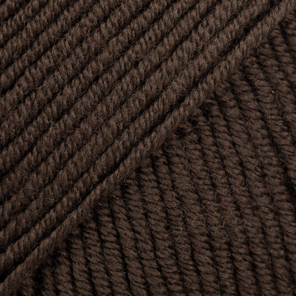 DROPS MERINO EXTRA FINE  Yarn DZIJA krāsa MERINO EXTRA FINE   09 dark brown dziju veikals dzijas.com