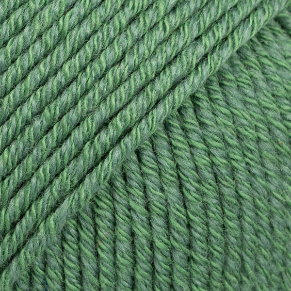 DZIJA krāsa COTTON MERINO   11 forest green dziju veikals dzijas.com