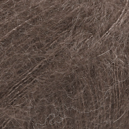  DZIJA krāsa KID-SILK   15 dark brown dziju veikals dzijas.com