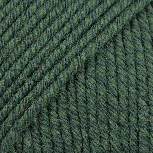  DZIJA krāsa COTTON MERINO   22 dark green dziju veikals dzijas.com