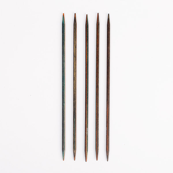 Birch double pointed needle 20cm 4.00mm / 7.9in US 6