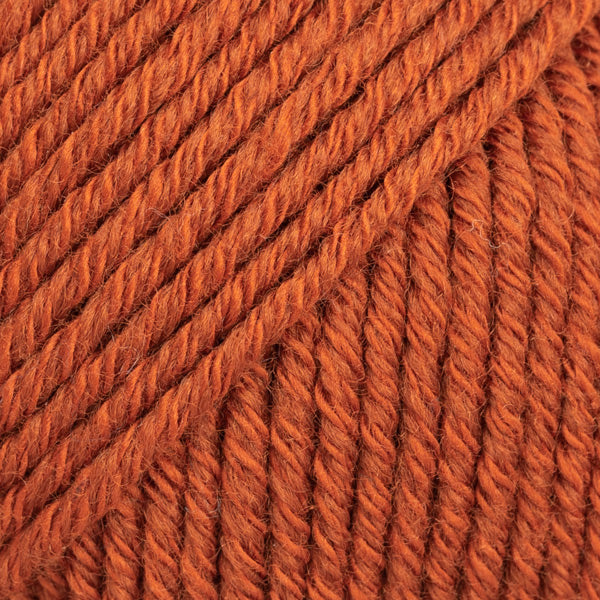  DZIJA krāsa COTTON MERINO   25 rust dziju veikals dzijas.com
