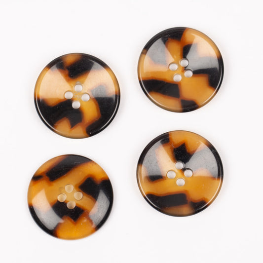 Pogas imitācijas rags (bruņurupuča formas) 25mm 716