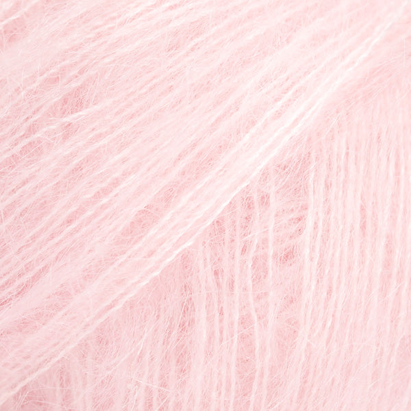  DZIJA krāsa KID-SILK   72 pastel pink dziju veikals dzijas.com