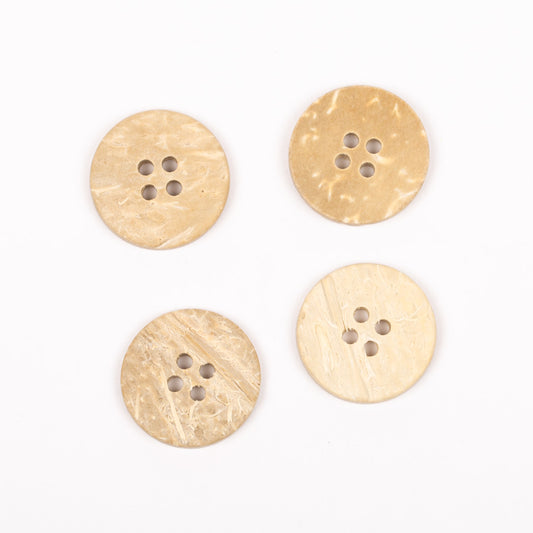 Poga balināta kokosrieksta 20mm 803