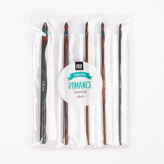 DROPS Pro Romance Crochet Set