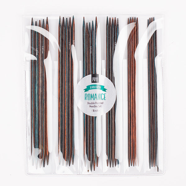 DROPS Pro Romance Double Pointed Needles Set