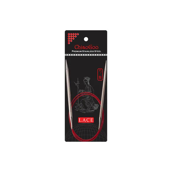 Круговые спицы ChiaoGoo RED Lace 100см, 120см или 150см