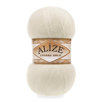 ALIZE Angora Gold 01 | Knitting yarn shop / dzijas veikals