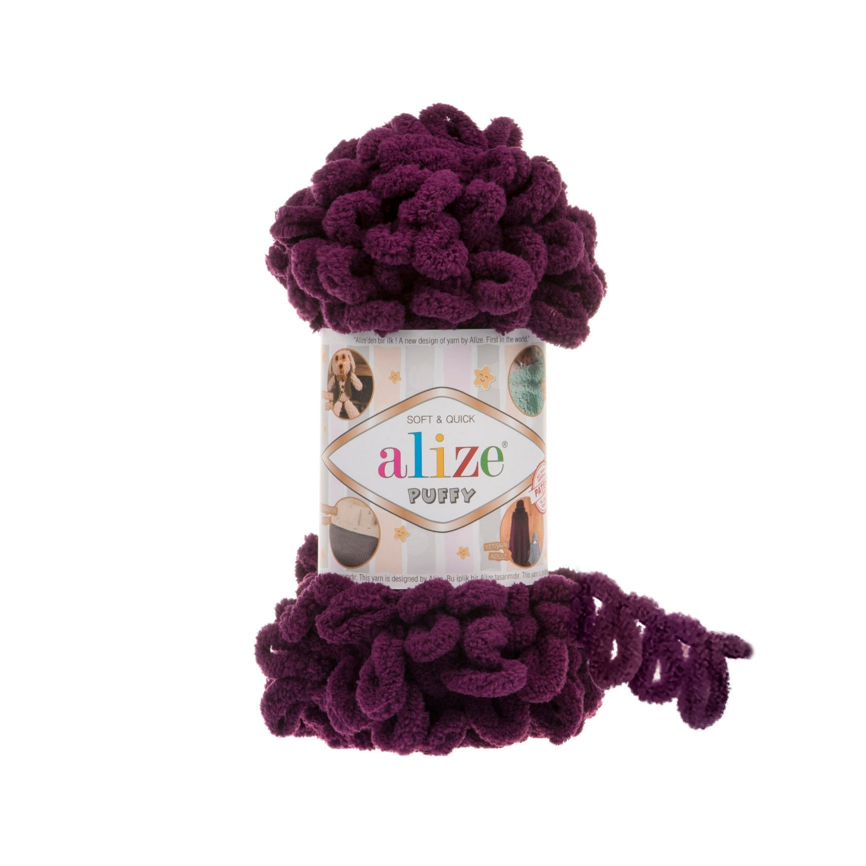 ALIZE Puffy ALİZE PUFFY 111 | Knitting yarn shop / dzijas veikals