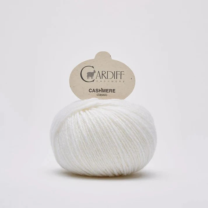 Cardiff Cashmere Classic 6/28 623 Candido | Knitting yarn shop / dzijas veikals