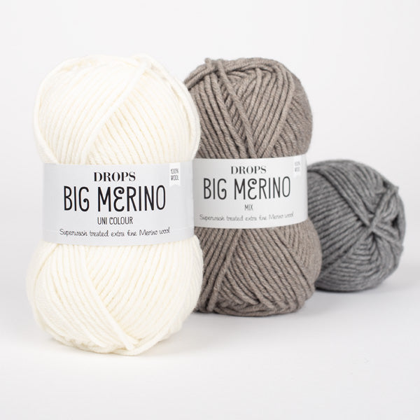 DROPS BIG MERINO - 100% Merino vilnas  superwash dzija 