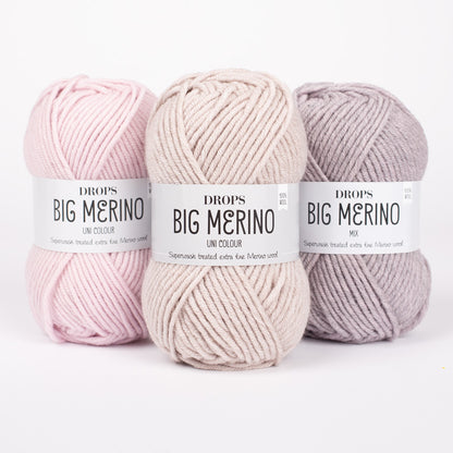 DROPS BIG MERINO - 100% Merino vilnas  superwash dzija 