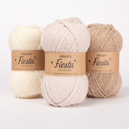 DROPS FIESTA dzija – krāsaina superwash 8-kārtīga zeķu dzija