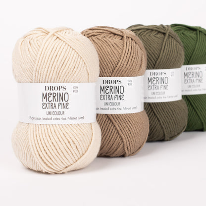 DROPS MERINO EXTRA FINE  – 100% merino vilnas dzija
