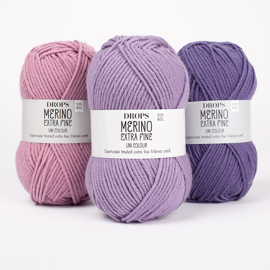 DROPS MERINO EXTRA FINE  – 100% merino vilnas dzija