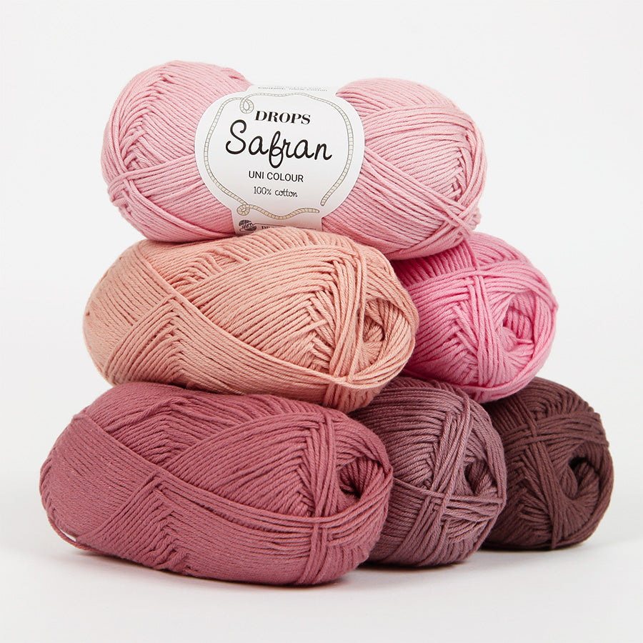 DROPS Safran 100% Combed Egyptian Cotton Yarn – Sport Weight - DZIJAS.COM