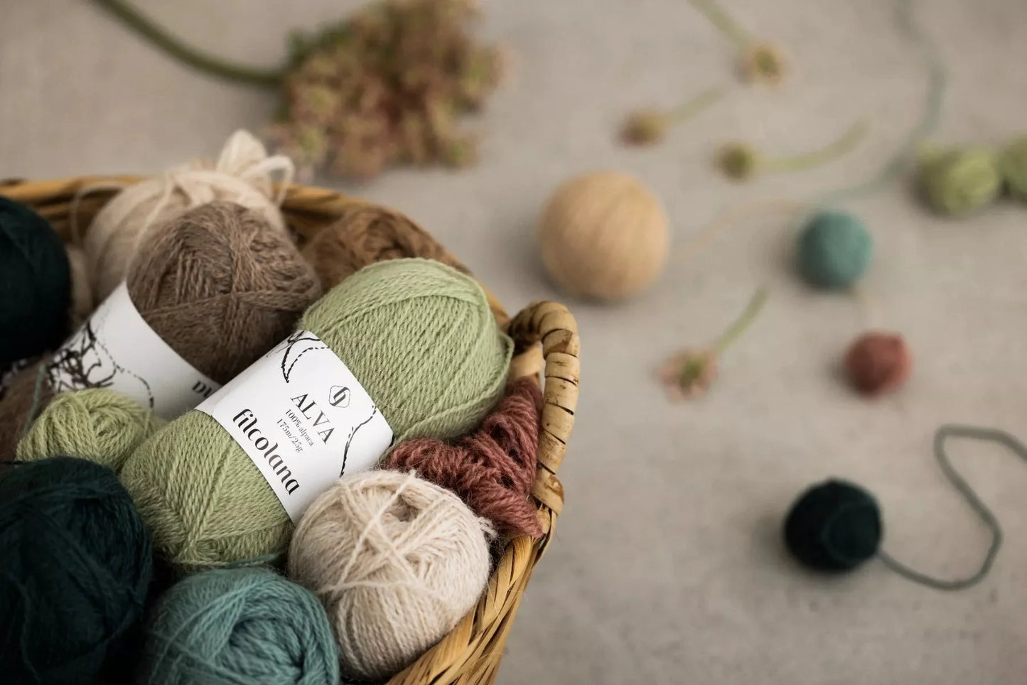 FILCOLANA Alva Yarn Natural White - 101 | Knitting yarn shop / dzijas veikals