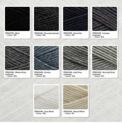 FILCOLANA Peruvian Snow White - 100 | Knitting yarn shop / dzijas veikals