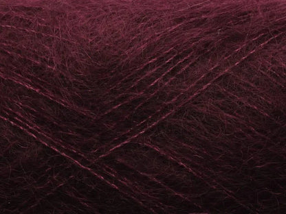 FILCOLANA Tilia Silk Mohair Yarn Dark Bordeaux - 382 | Knitting yarn shop / dzijas veikals