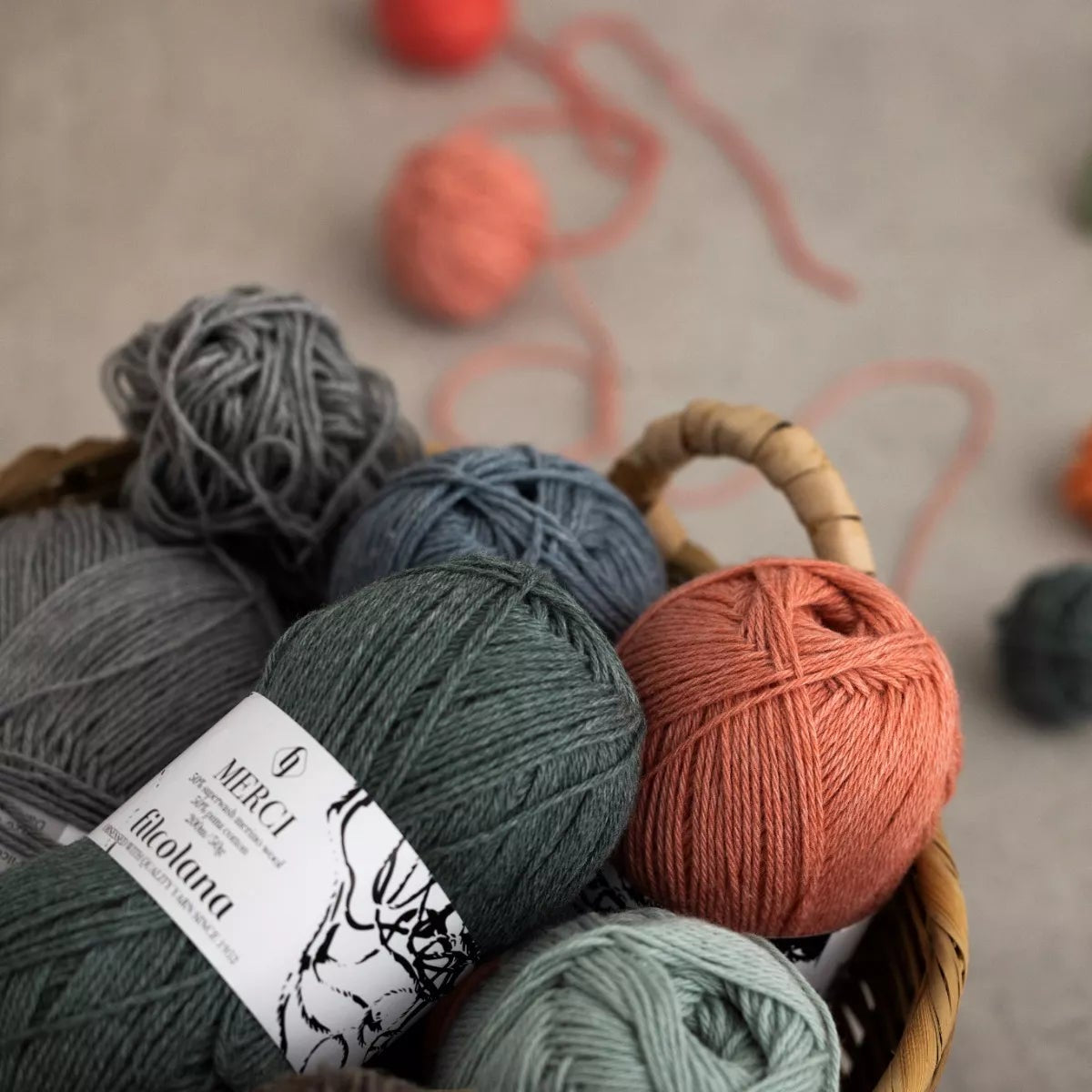 Filcolana Merci dzija – 50% merino vilna, 50% kokvilna, plāna dzija adīšanai - DZIJAS.COM