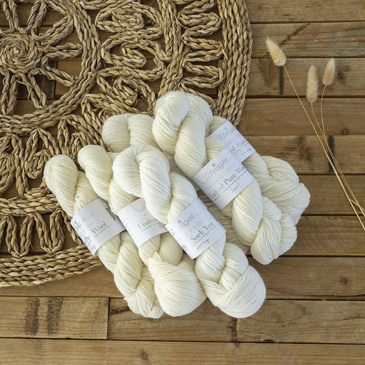 Jacquard Acid dye 600 Ecru | Knitting yarn shop / dzijas veikals