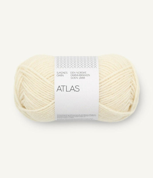 Sandnes Garn ATLAS 1012 natural | Knitting yarn shop / dzijas veikals