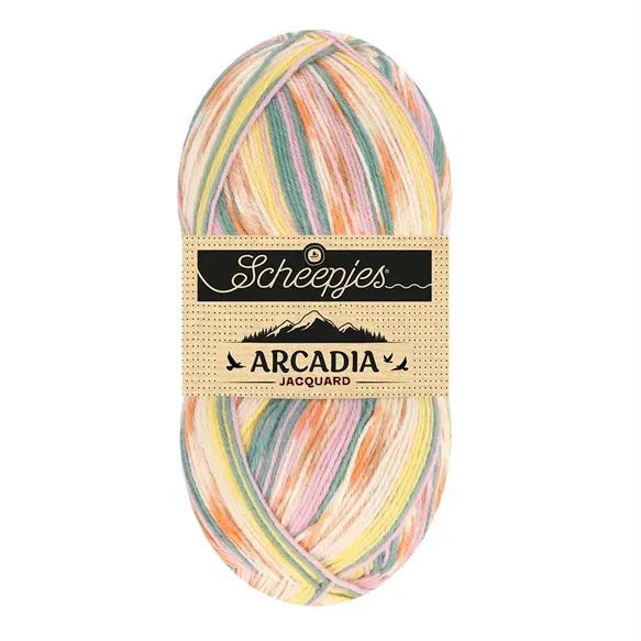 Scheepjes Arcadia 100g 1001 Thisledown | Knitting yarn shop / dzijas veikals