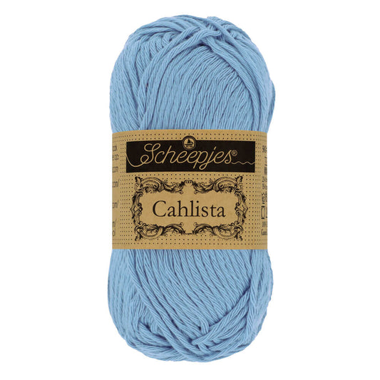 Scheepjes Cahlista, 50 gr. Price is for 10 balls. Minimum order per color 10 balls. 247 Bluebird | Knitting yarn shop / dzijas veikals
