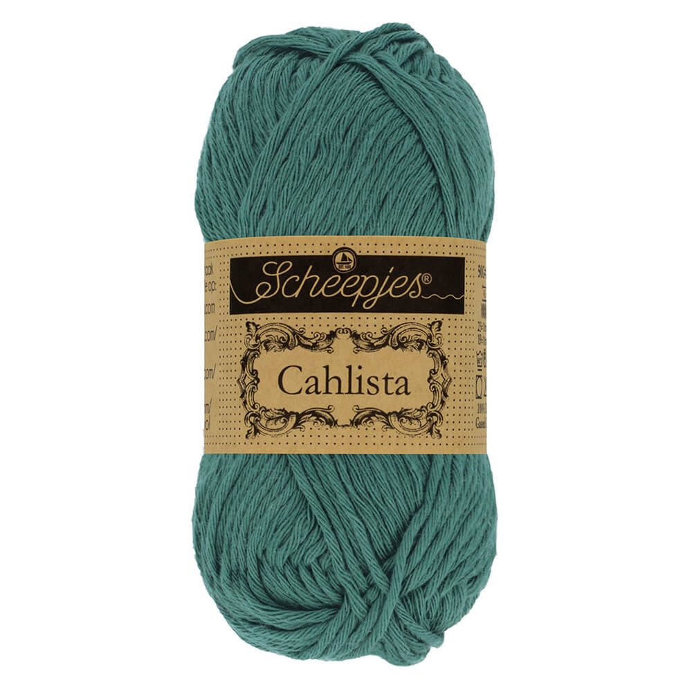 Scheepjes Cahlista, 50 gr. Price is for 10 balls. Minimum order per color 10 balls. 391 Deep Ocean | Knitting yarn shop / dzijas veikals