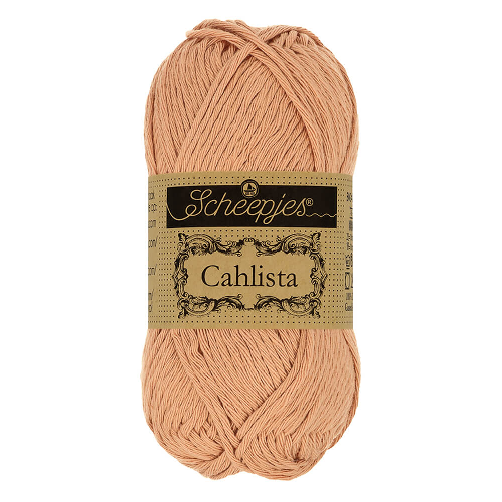 Scheepjes Cahlista, 50 gr. Price is for 10 balls. Minimum order per color 10 balls. 502 Camel | Knitting yarn shop / dzijas veikals