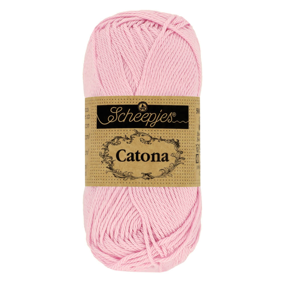 Scheepjes Catona 25g (selection of colours from 074 to 414) 246 Icy Pink | Knitting yarn shop / dzijas veikals