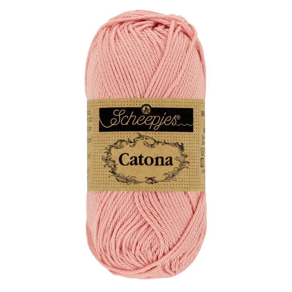 Scheepjes Catona 25g (selection of colours from 074 to 414) 408 Old Rose | Knitting yarn shop / dzijas veikals