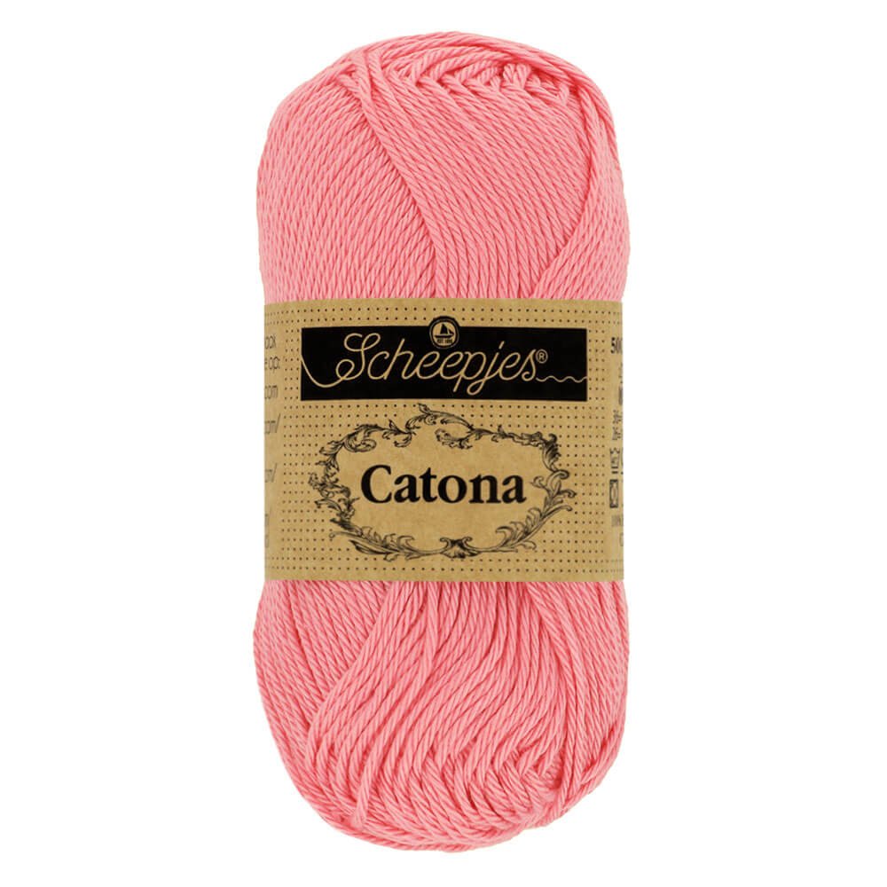 Scheepjes Catona 25g (selection of colours from 074 to 414) 409 Soft Rose | Knitting yarn shop / dzijas veikals