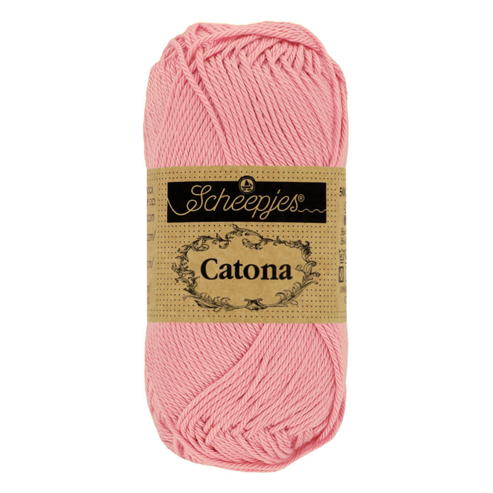 Scheepjes Catona 25g (selection of colous from 501 to 516) 518 Marshmallow | Knitting yarn shop / dzijas veikals