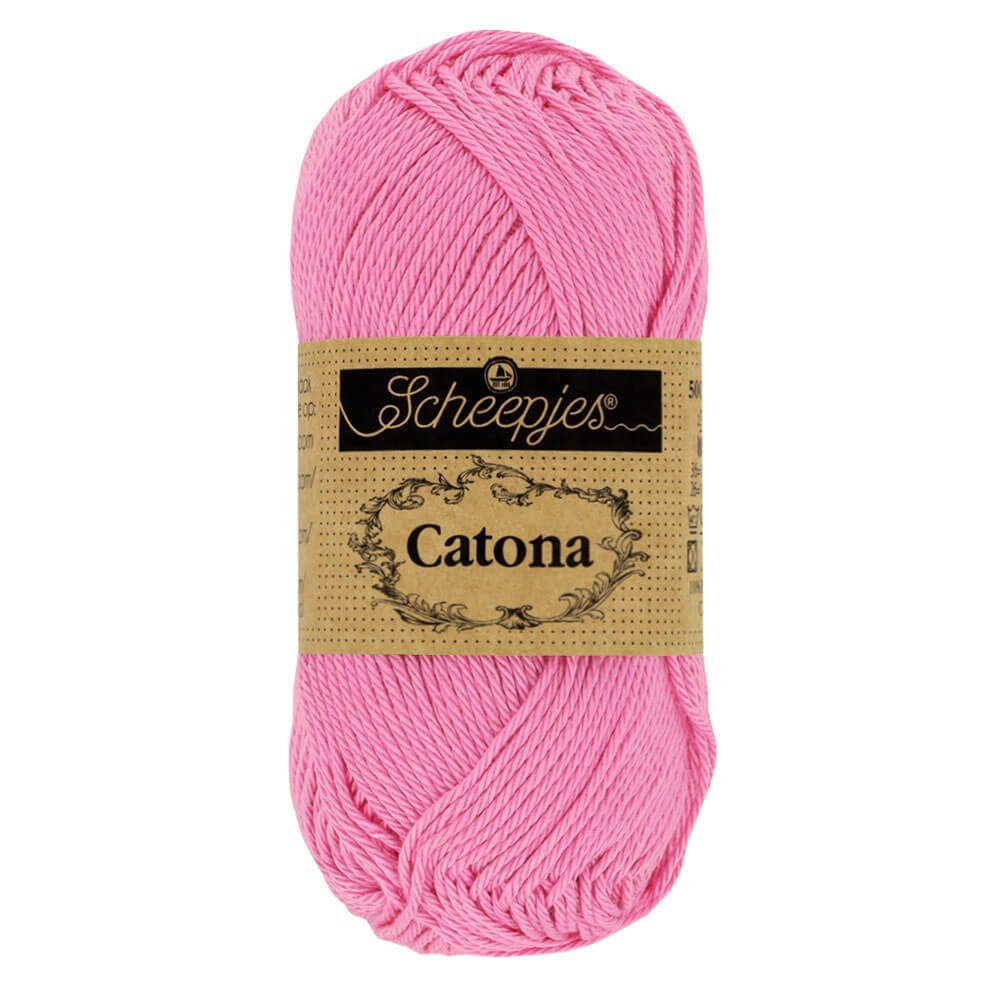 Scheepjes Catona 25g (selection of colous from 501 to 516) 519 Freesia | Knitting yarn shop / dzijas veikals