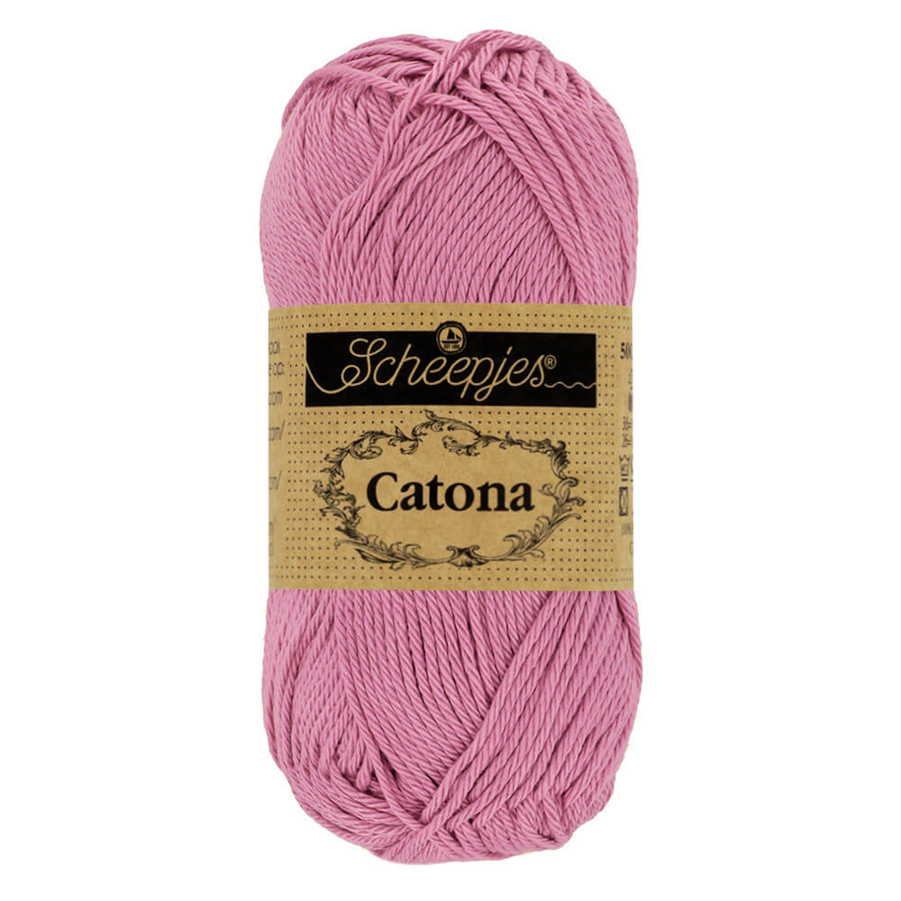 Scheepjes Catona 50g , colors from 074 to 399 398 Colonial Rose | Knitting yarn shop / dzijas veikals