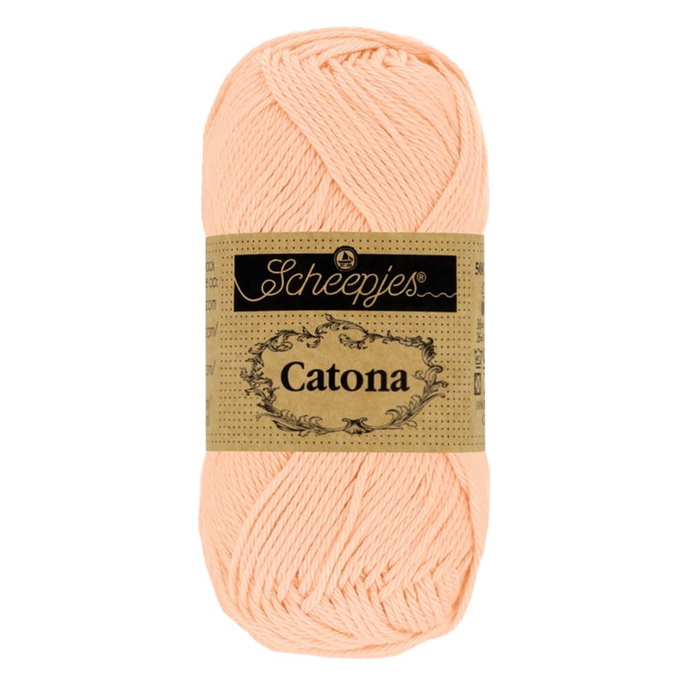 Scheepjes Catona 50g, colors from 400 to 604 523 Sweet Mandarin | Knitting yarn shop / dzijas veikals