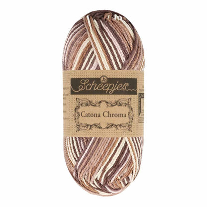 Scheepjes Catona Chroma 50g 011 Woodland | Knitting yarn shop / dzijas veikals
