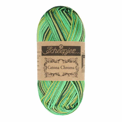 Scheepjes Catona Chroma 50g 015 Grassland | Knitting yarn shop / dzijas veikals