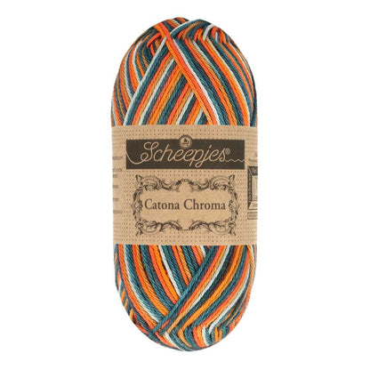 Scheepjes Catona Chroma 50g 028 Outback | Knitting yarn shop / dzijas veikals