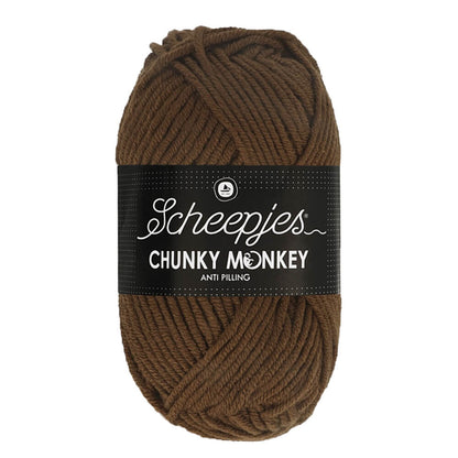 Scheepjes Chunky Monkey 100g 1054 Tawny | Knitting yarn shop / dzijas veikals