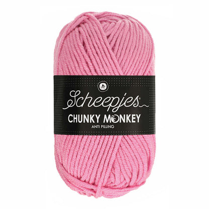 Scheepjes Chunky Monkey 100g 1241 Rose | Knitting yarn shop / dzijas veikals
