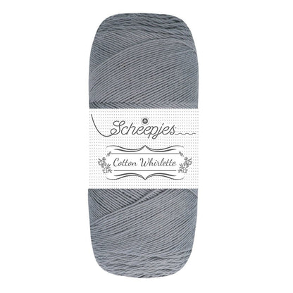 Scheepjes Cotton Whirl - 100% organic cotton yarn 806 Poppy Seed | Knitting yarn shop / dzijas veikals